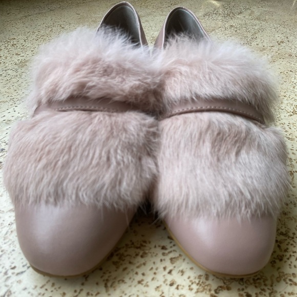 DONALD J. PLINER Lilian Leather Almond Toe Blush Pink Loafers Size 7.5 - Picture 9 of 9